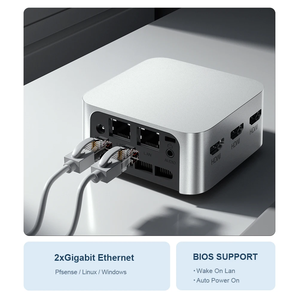 【美品】CHATREEY N150 ミニPC 32GBメモリ付き T10 Mini PC Intel N150 - Chatreey