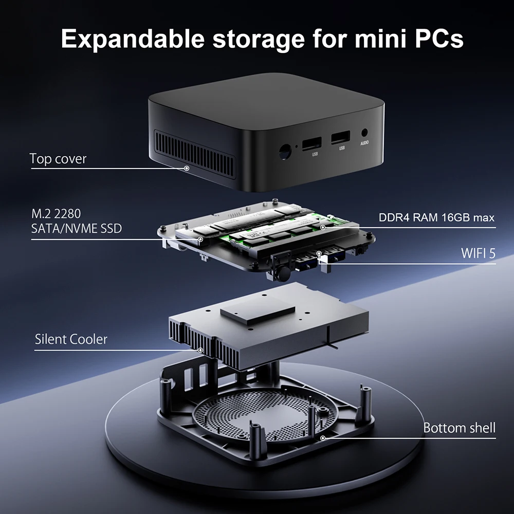 T10 Mini PC Intel N150 - Chatreey